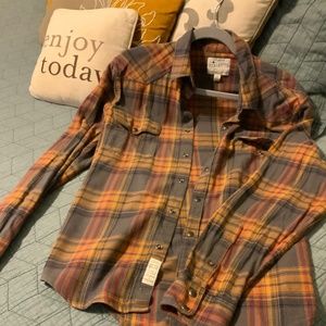 Lucky Brand plaid button down